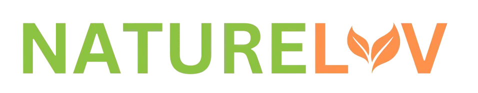NatureLov logo representing natural remedies with leaf design