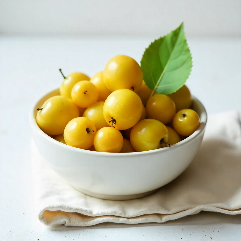 Bowl of fresh amla fruit used in traditional hair growth remedies.
